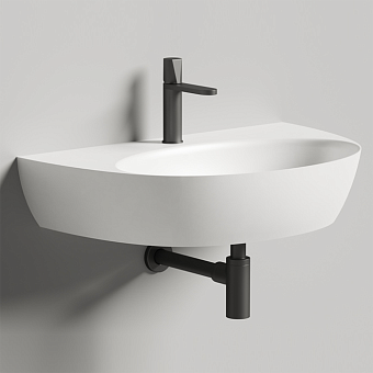 Salini Alda Wall 03 Раковина 60х71х15см., накладная, 1 отв., S-Sense, цвет: белый