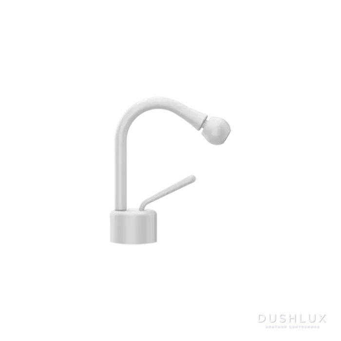 Фото Gessi Goccia Смеситель для биде на 1 отверстие, цвет: белый