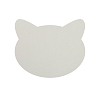 ADJ Плейсмат детский Cat, 42x35 см., цвет: белый/панна котта