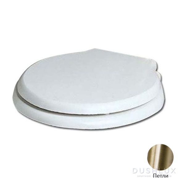 Фото AZZURRA Giunone-Jubilaeum сиденье для унитаза, цвет: белый