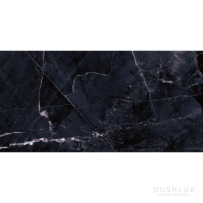 Фото Emilceramica Tele DI Marmo Revolution Керамогранит 180x90x1см, универсальный, глазурованный, цвет: Calacatta Black Lappato