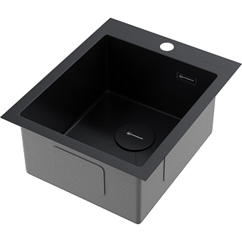 Omoikiri Akisame 41 Кухонная мойка 41x20x51см.,встраиваемая, цвет: графит