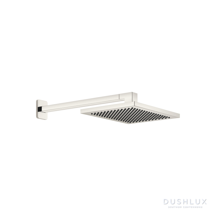 Фото Dornbracht Lulu Верхний душ 30x24см, настенный, цвет: платина