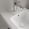 Villeroy&Boch Subway 2.0, Биде подвесное, 1 отверстие под смеситель, с переливом, 37x56.5см, с антигрязевым покрытием CeramicPlus, цвет: белый