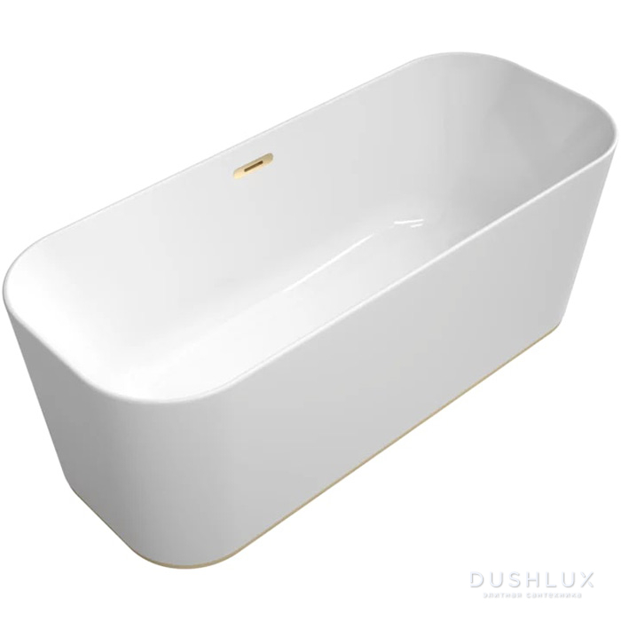 Фото Villeroy&Boch Finion Ванна 170х70х62см., отдельностоящая, Quaryl®, цвет: альпийский белый/шампань