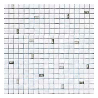 Sicis Colors Мозаика 29.5x29.5см, универсальная, стекло, цвет: white/vis one-hermes