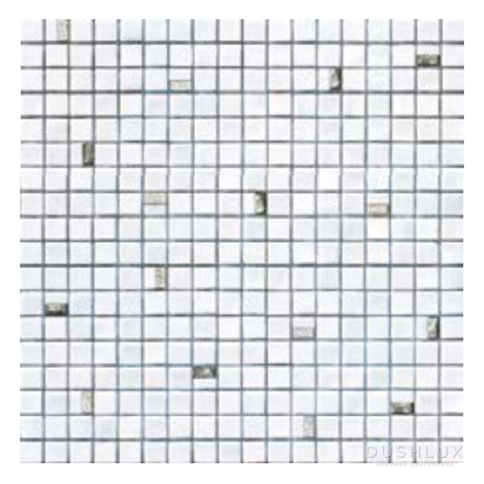 Фото Sicis Colors Мозаика 29.5x29.5см, универсальная, стекло, цвет: white/vis one-hermes