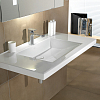 Villeroy&Boch Metric Art Раковина 100х55 см, 1 отв., прямоугольная, без перелива, с антигрязевым покрытием CeramicPlus, цвет: белый