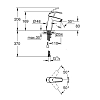 Grohe Eurosmart Смеситель для раковины, на 1 отв., цвет: хром