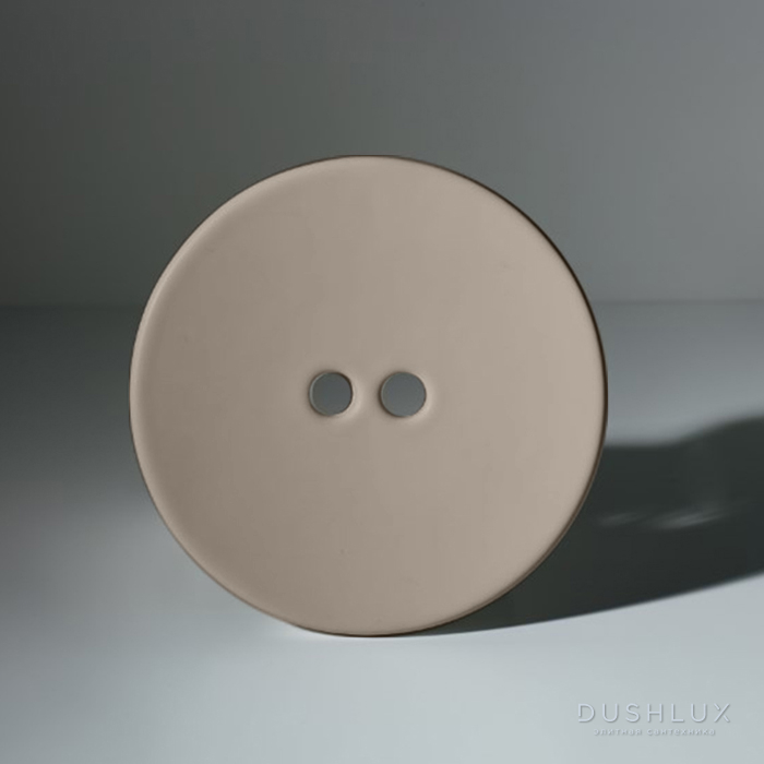 Фото Kerasan Deco Декоративная пластина для слива раковины DECO, цвет: Nocciola