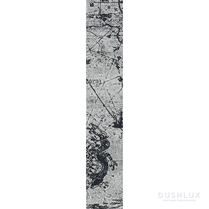 Фото Sicis Vetrite Стеклянная плитка 9.8х59.3см, универсальная, стекло, цвет: atlas black per-grey