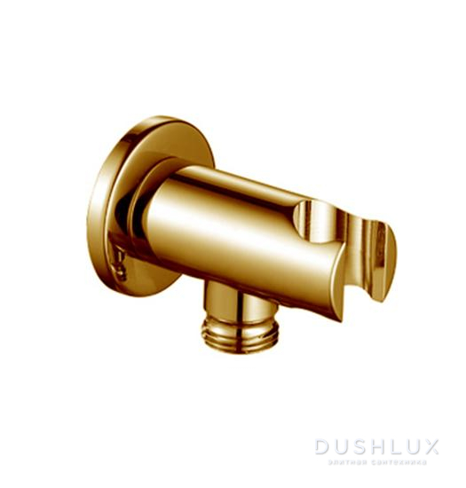 Фото Fantini Nice Шланговое подсоединение, цвет: Matt British Gold PVD