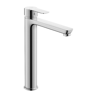 Duravit A.1 Смеситель для раковины, высокий, 1 отв., излив 180 мм, цвет: хром
