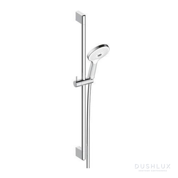 Фото Duravit Wave Душевой гарнитур: штанга, держатель для душа, шланг для душа 160см, ручной душ, 3 режима, цвет: хром