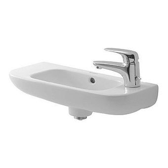 Duravit D-Code Раковина 50x22см., подвесная, 1 отв., Dx, цвет: белый