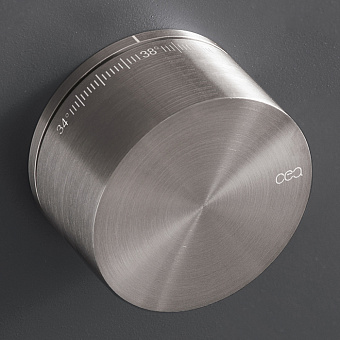 CEA Design GIOTTO Смеситель для душа, настенный, термостатический, цвет: нержавеющая сталь