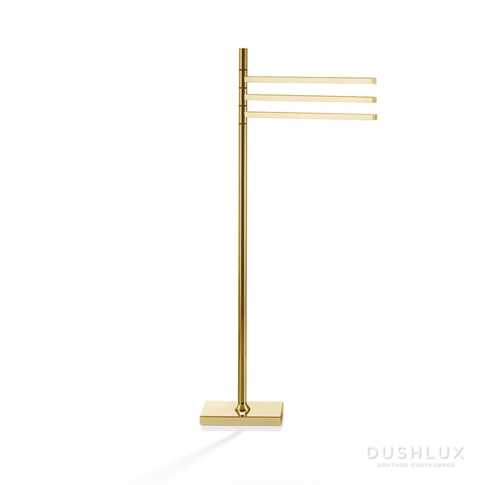 Фото Decor Walther HT 82 Стойка полотенцедержатель 37x94см, напольный, цвет: золото