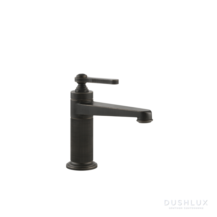 Фото Gessi Venti20 Смеситель для раковины, на 1 отв., цвет: Aged Bronze