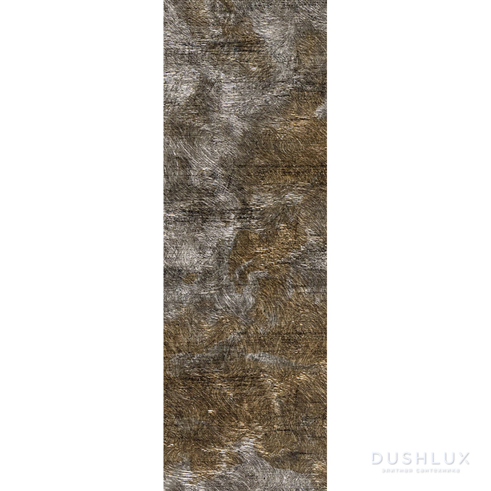Фото Sicis Vetrite Стеклянная плитка 60x195см, универсальная, стекло, цвет: astrakan peltro brown