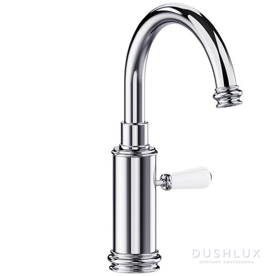 Фото Burlington Classic Смеситель для раковины, 1 отв., цвет: хром