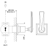 Nicolazzi Termostatico Запорный вентиль 3/4”, цвет: хром
