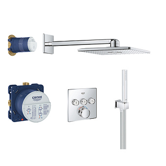 Grohe Grohtherm SmartControl Душевая система с Rainshower 310 SmartActive Cube