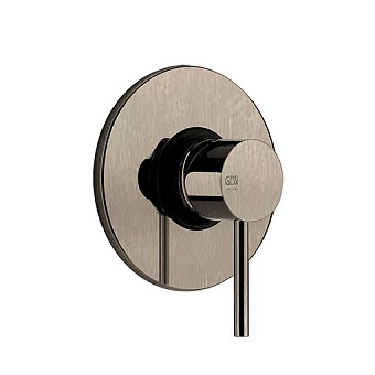 Gessi Emporio Via tortona Смеситель для душа, встраиваемый, на 1 позицию, цвет: Finox Brushed Nickel