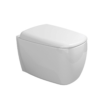 Flaminia Mono Унитаз подвесной 52x35xh32см, цвет: белый глянцевый