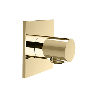 Almar Square Душевое подключение, цвет: Gold Polished PVD