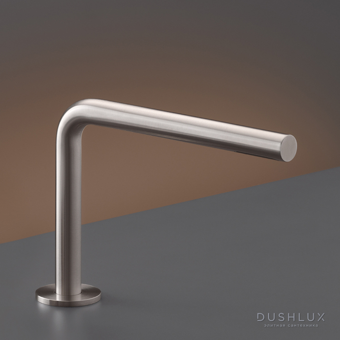 Фото CEA Design FREE IDEAS Излив для раковины 14см., с поворотным носиком, цвет: нержавеющая сталь