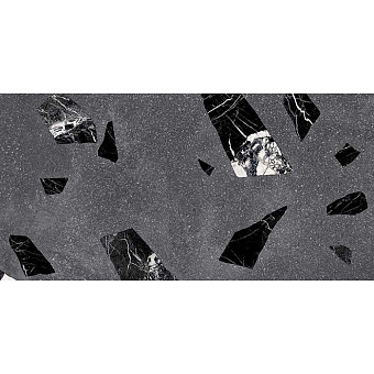 Ergon Medley Керамогранит 120x60x0.95см, универсальная, неглазурованный, цвет: Dark Grey Rock
