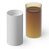 Dea Design Pedestal Basin Раковина 40x40x82см., напольная, без отв., Solid Surface, цвет: White №18