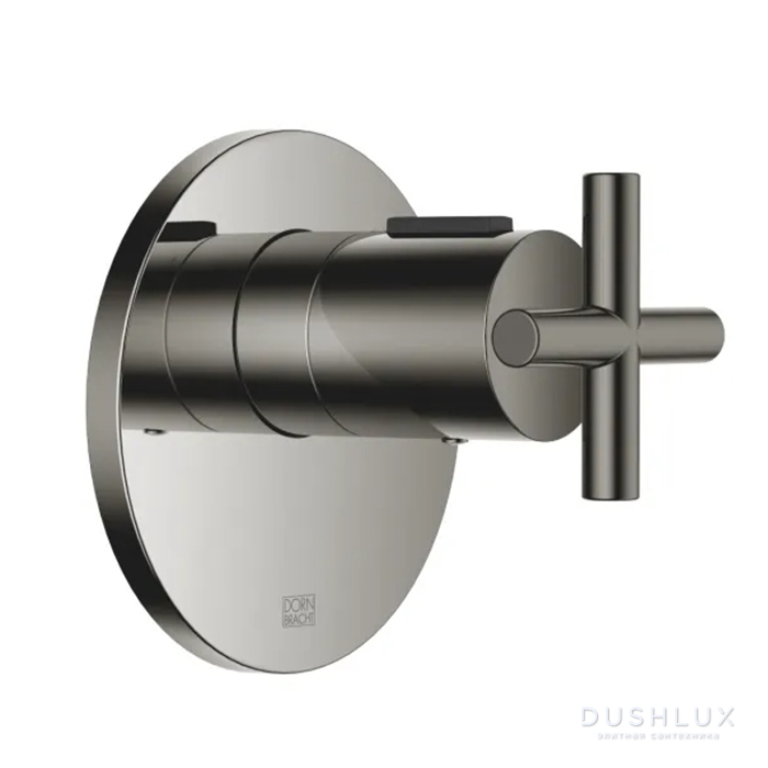 Фото Dornbracht Tara xTOOL Смеситель для душа, встраиваемый, термостатический, без регулирования расхода 1/2", цвет: Dark Chrome