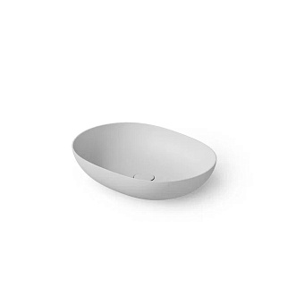 Dea Design Washbasins Раковина 52x38x12см., накладная, без отв., Solid Surface, цвет: White №18