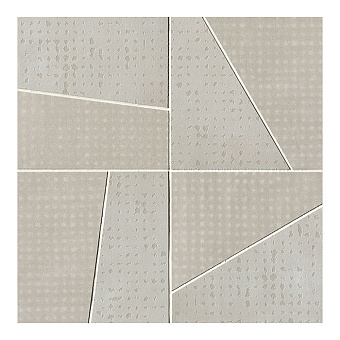 Fap Rooy Керамогранит 37,5х37,5см., универсальная, мозаика domino, цвет: taupe matt