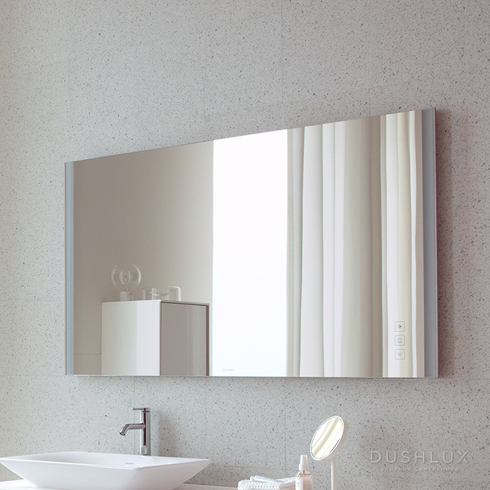 Фото Duravit XViu Зеркало с подсветкой 162x80см, сенсорное управление, цвет: champagne matt