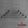 Colombo Plus Полотенцедержатель 48.5см, цвет: PVD графит матовый