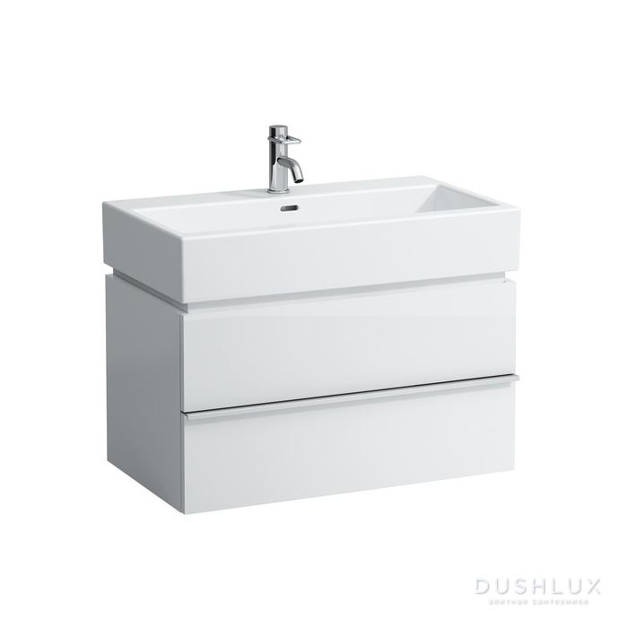 Фото Laufen Living City Тумба под раковину 79х45.5x45.5см., подвесная, 2 ящика, цвет: мультиколор