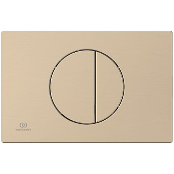 Ideal Standard Oleas M5 Панель смыва, механическая, двойной смыв, цвет: PVD Brushed Bronze