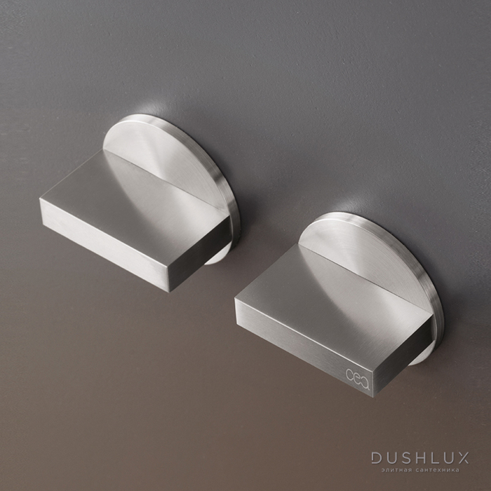 Фото CEA Design BAR Смеситель для раковины, настенный, цвет: нержавеющая сталь