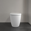 Villeroy&Boch Subway 3.0 Унитаз 37х60х40см., напольный, TwistFlush, CeramicPlus, цвет: белый камень