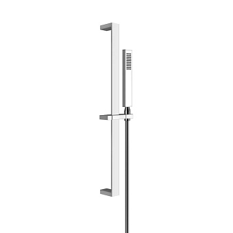 Gessi Rettangolo Душевая штанга с ручным душем, цвет: хром