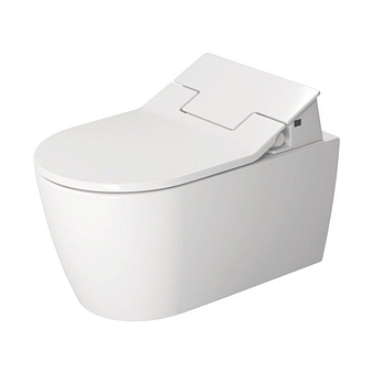 Duravit Me by Starck Унитаз 57х37см., подвесной, безободковый, Sensowash, с креплением, цвет: белый