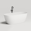 Salini Lofo Ванна 170x80см, отдельностоящая, Solid Surface, цвет: белый матовый