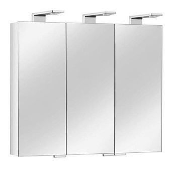 Keuco Royal Universe Зеркальный шкаф с подсветкой 100x75.2x14.3см, подвесной, цвет: белый