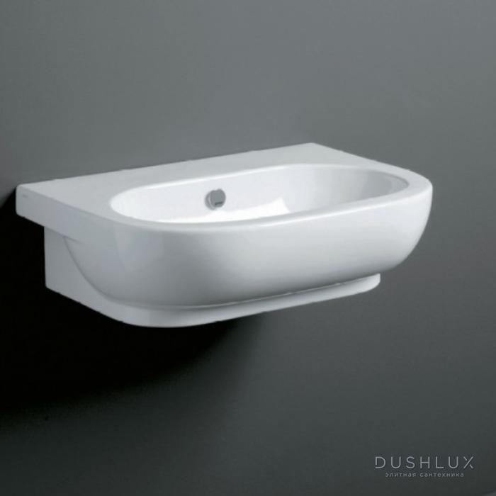 Фото SIMAS E-LINE Раковина 65х48 см, 1 отв., подвесная, цвет: белый