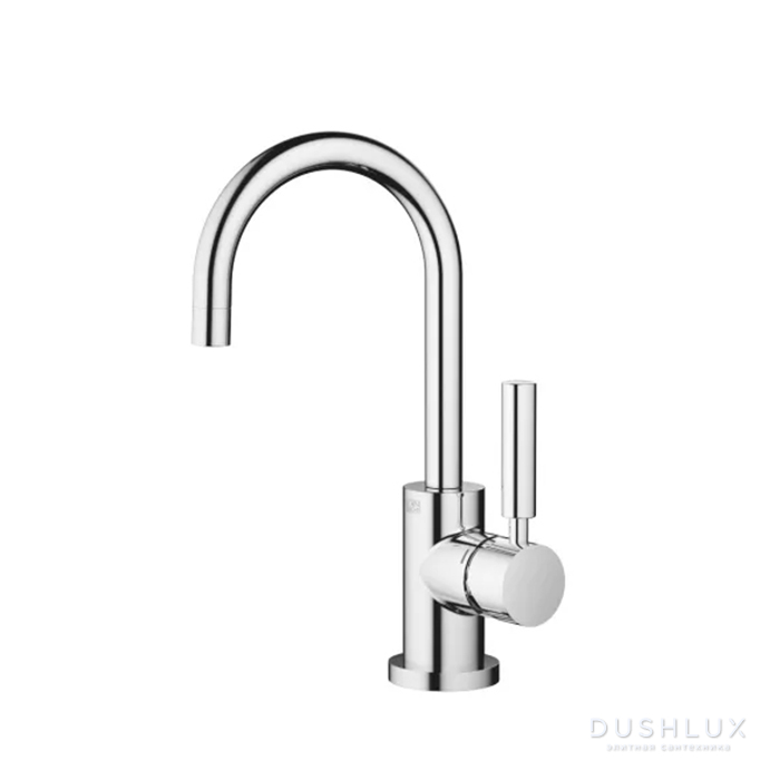 Фото Dornbracht Tara Смеситель для раковины,на 1 отв., с донным клапаном, цвет: хром