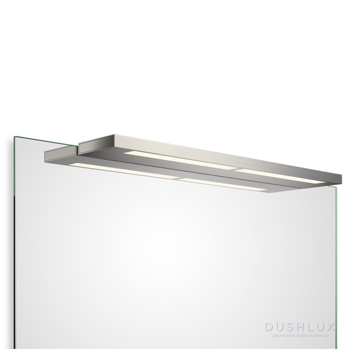 Фото Decor Walther Slim 1-60 N LED Светильник на зеркало 60x10x2см, светодиодный, 1x LED 32.8W, цвет: никель сатинированный