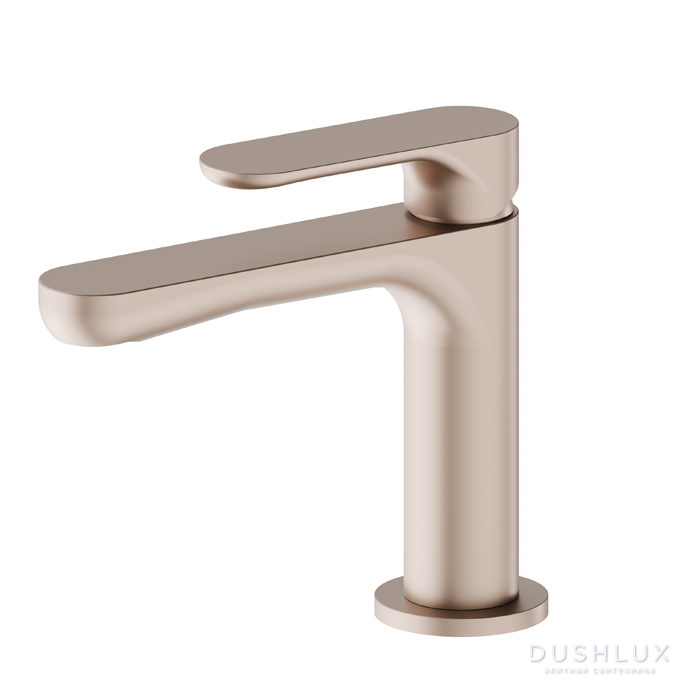 Фото Newform Linfa II Смеситель для раковины, 1 отв., цвет: copper satin