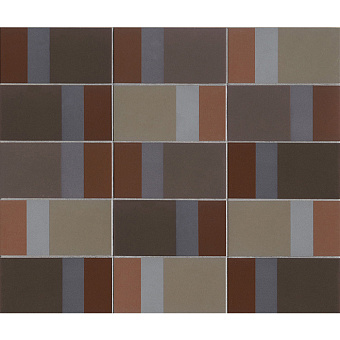 Mutina Diarama Керамогранит 9.4х18.7см, настенная, глазурованный, цвет: blush dark